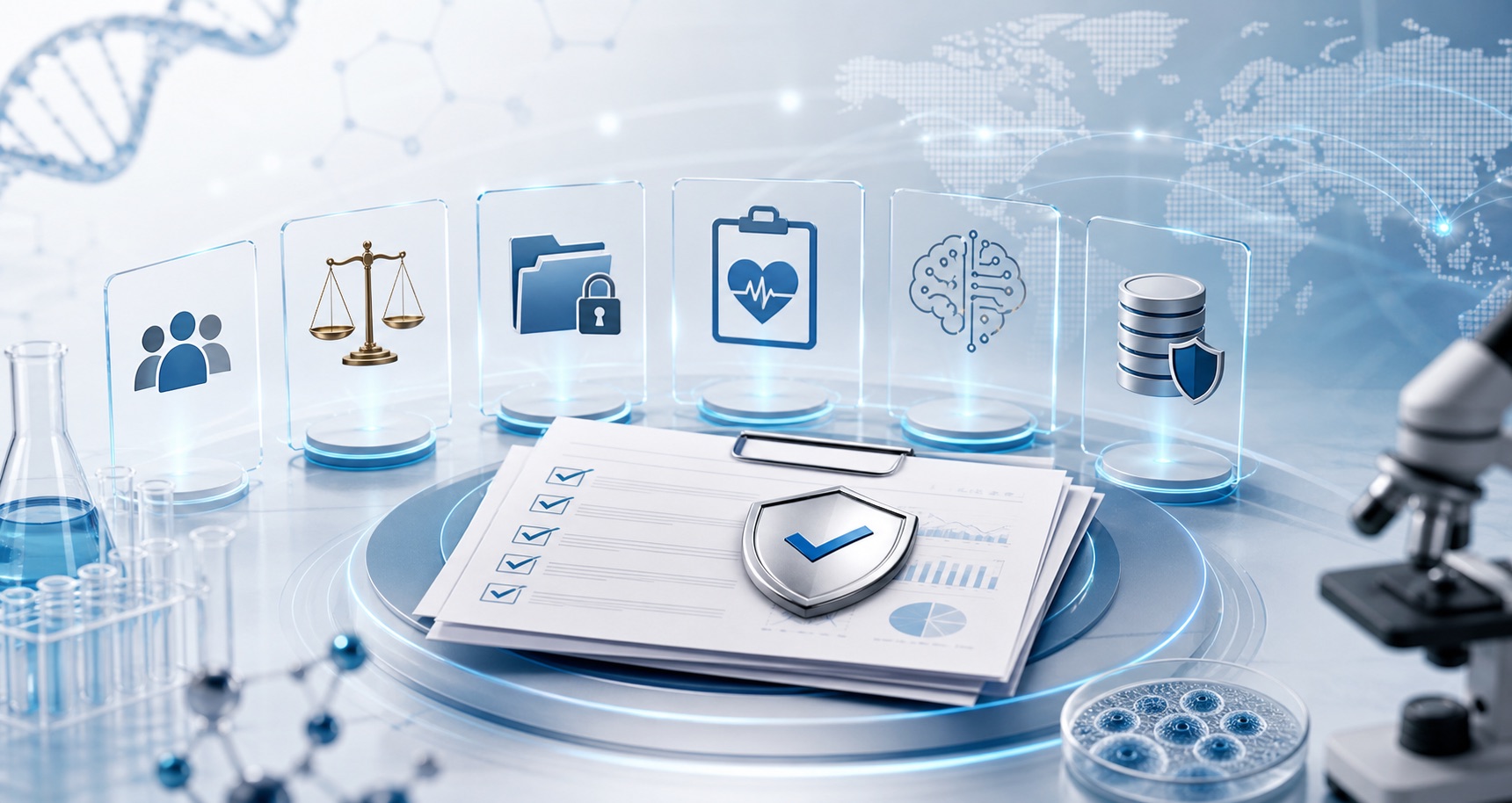 Research compliance visual